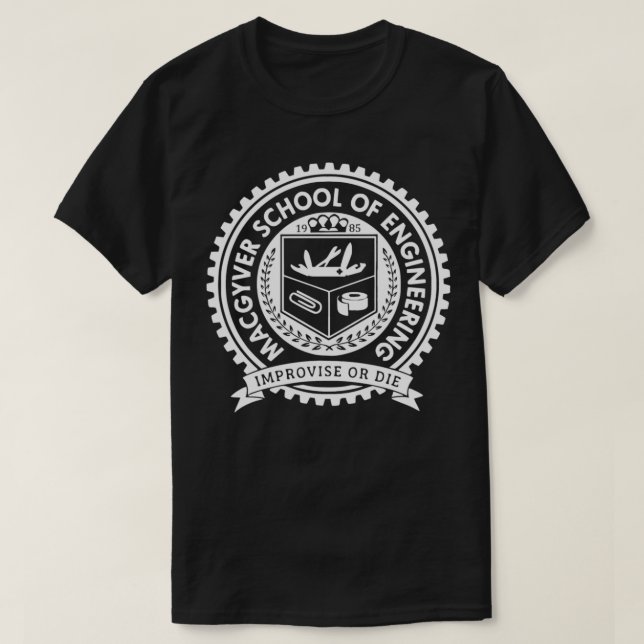 Camiseta MacGyver School of Engineering  Essential T-Shirt (Frente do Design)