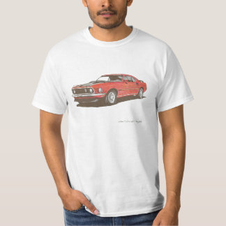 Camiseta Mach 1969 mim desenho do mustang nos pontos!!!