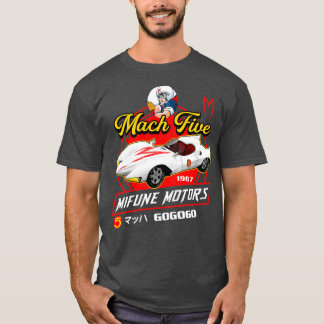 Camiseta Mach Cinco Motors Mifune Speed Racer