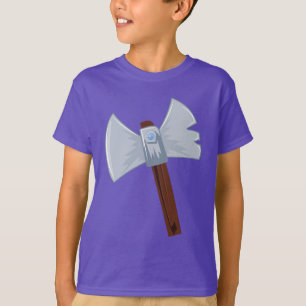 Camiseta Machado de Viking dos desenhos animados