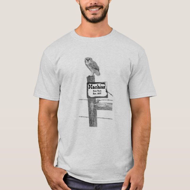 Camiseta Machias NY (Frente)