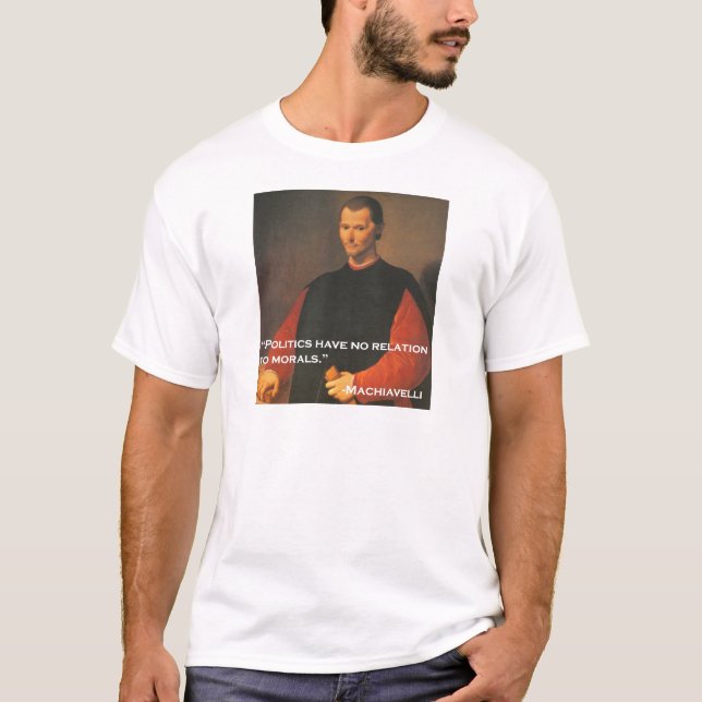 Camiseta Machiavelli 2 (Frente)