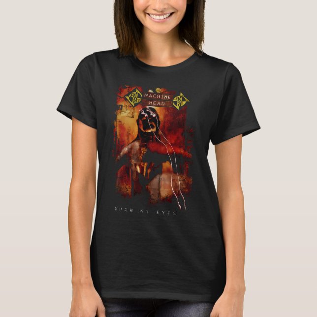 Camiseta Machine Head Burn My Eyes (Frente)