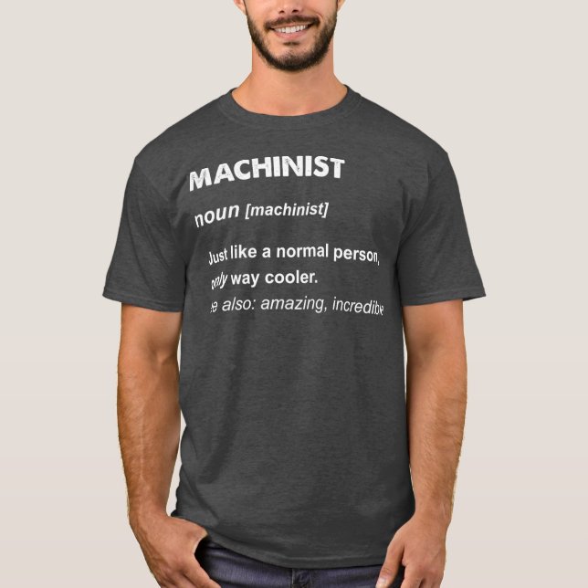 Camiseta Machinista (Frente)