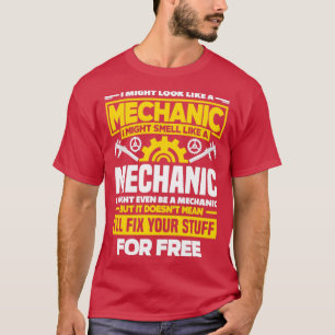 Camiseta Machinista Cnc Eu Posso Parecer Um Mecano