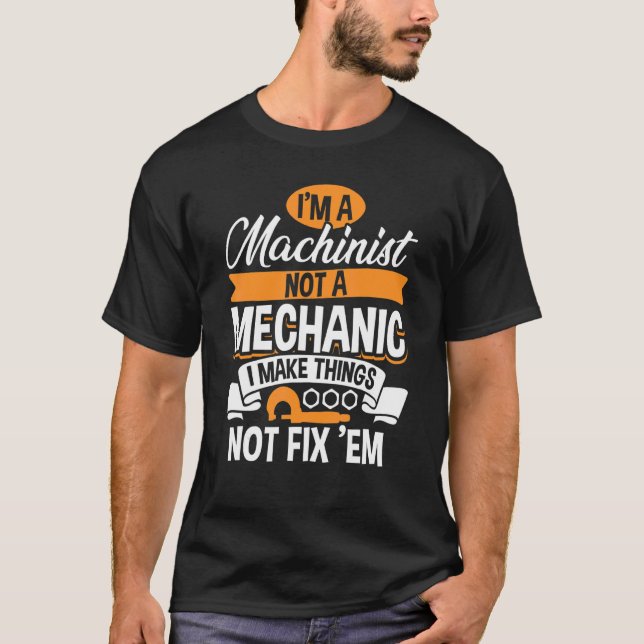Camiseta Machinista De Macaco E Engenheiro Humor Cnc Machin (Frente)