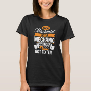 Camiseta Machinista De Macaco E Engenheiro Humor Cnc Machin