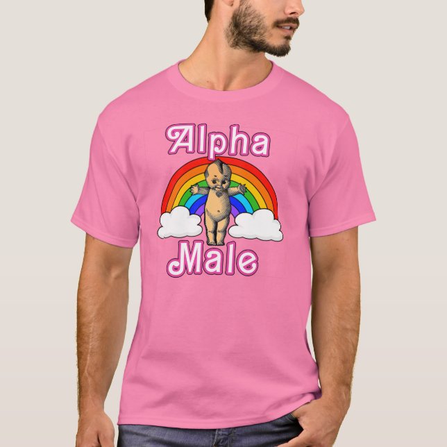 Camiseta "Macho Alfa" (Frente)