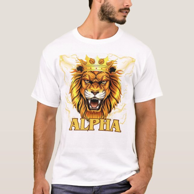 Camiseta macho alfa (Frente)