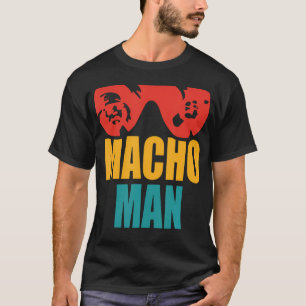 Camiseta Macho Man Funny Vintage Versão