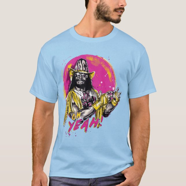 Camiseta Macho Man Oh Sim T-Shirtmacho homem Oh Sim (Frente)