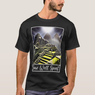 Camiseta Machu Picchu Cordillera, Peru, bem gasto