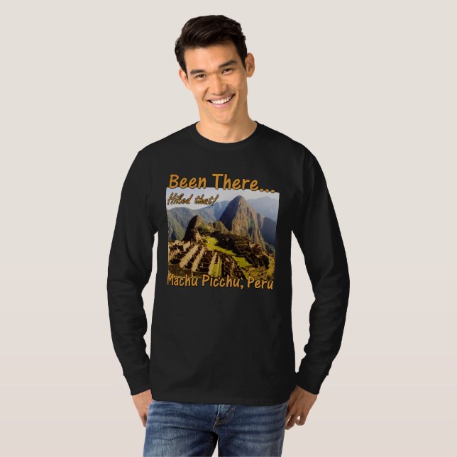 Camiseta Machu Picchu Inca Trail Cote - Peru - Contou Que (Frente Completa)
