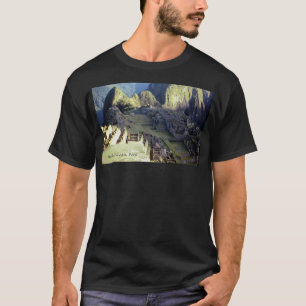 Camiseta "Machu Picchu obscuridade no alvorecer"