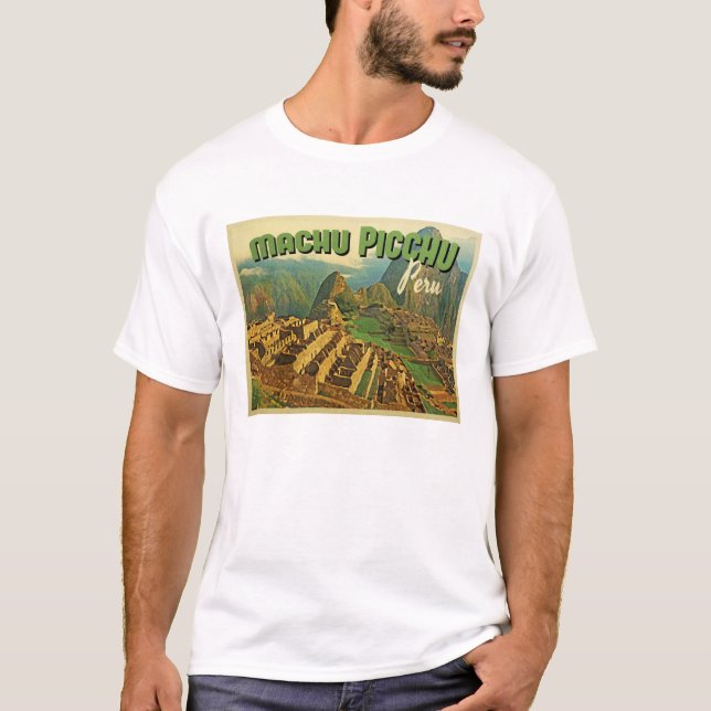 Camiseta Machu Picchu Peru (Frente)