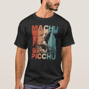 Camiseta Machu Picchu Peru Inca Retro Vintage 2