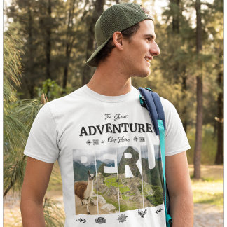 Camiseta Machu Picchu Peru T-Shirt | Cusco, Inca, Andes