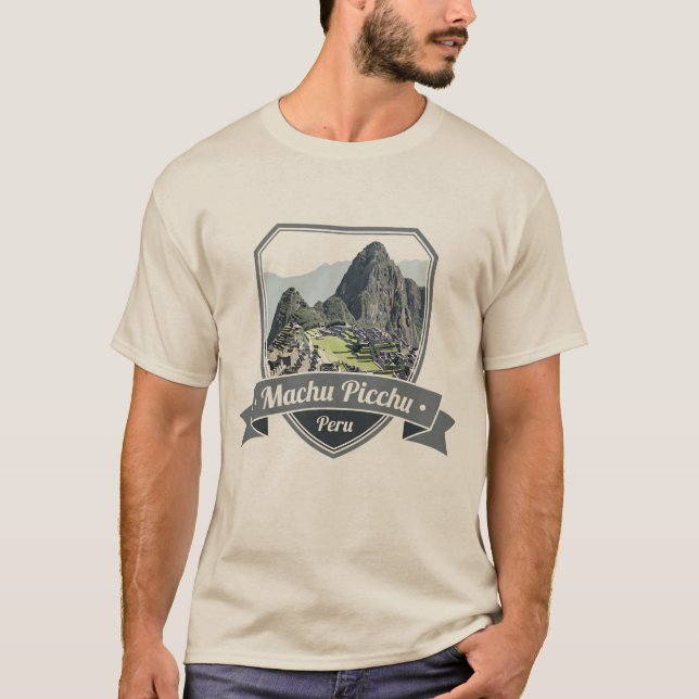 Camiseta Machu Picchu Peru Viagem Souvenir (Frente)