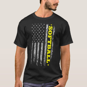 Camiseta Macia Dia 4 De Julho Bandeira Dos EUA Ind
