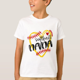Camiseta Macia Personalizada Coração Nana Mulheres