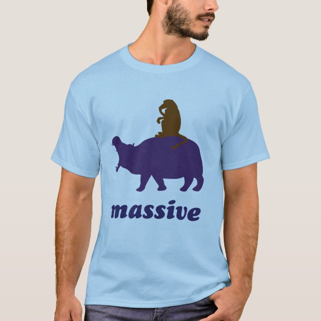 Camiseta maciço (Frente)