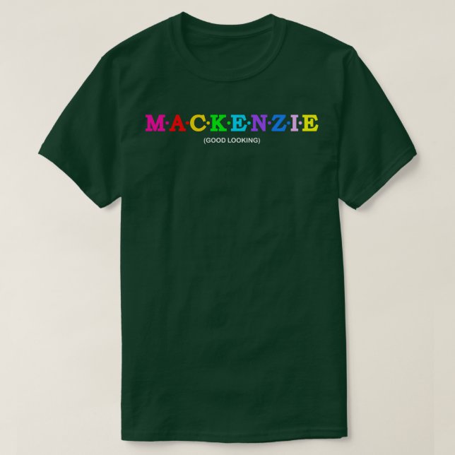 Camiseta Mackenzie de boa aparência (Frente do Design)