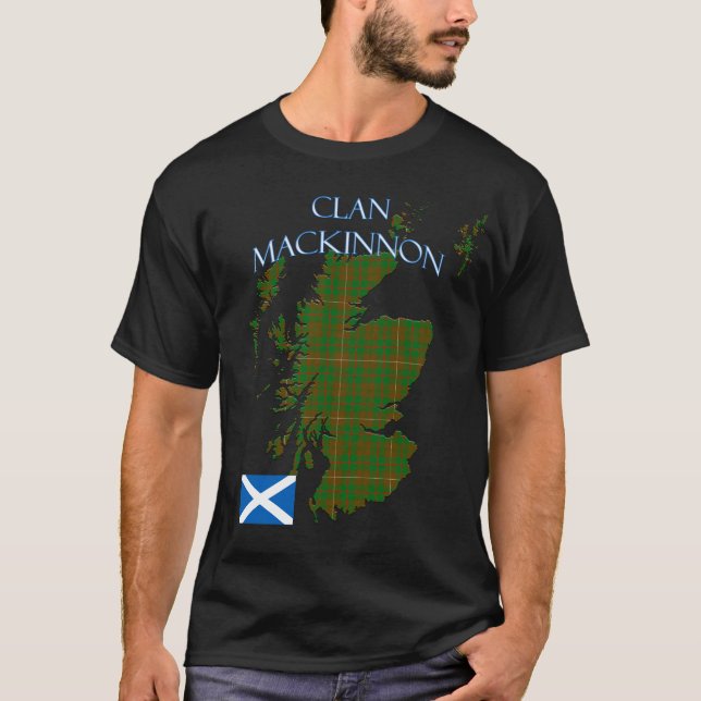 Camiseta MacKinnon Scottish Clan Tartan Scotland (Frente)