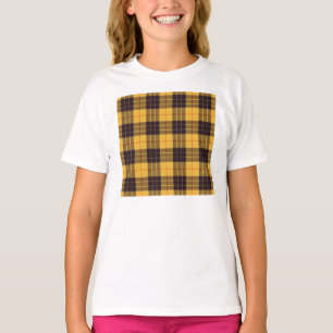 Camiseta Macleod do tartan do Scottish de Lewis & de xadrez