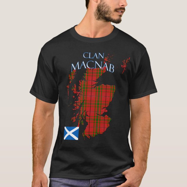 Camiseta MacNab Scottish Clan Tartan Scotland (Frente)