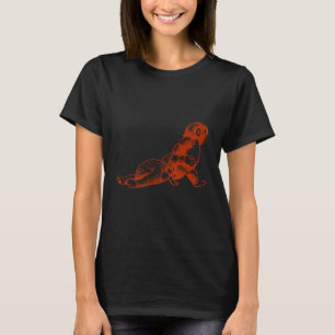 Camiseta Maco de pelúcia fofo bebê macaco com pelúcia