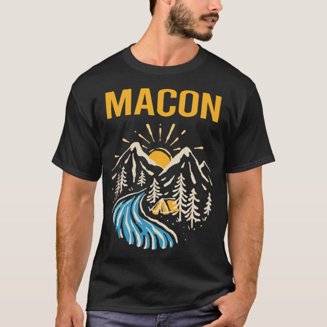Camiseta Macon Paisagem Natureza (Frente)