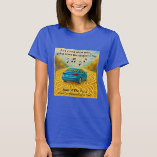 Camiseta Maconha Spaghetti Way de Rick London engraçado