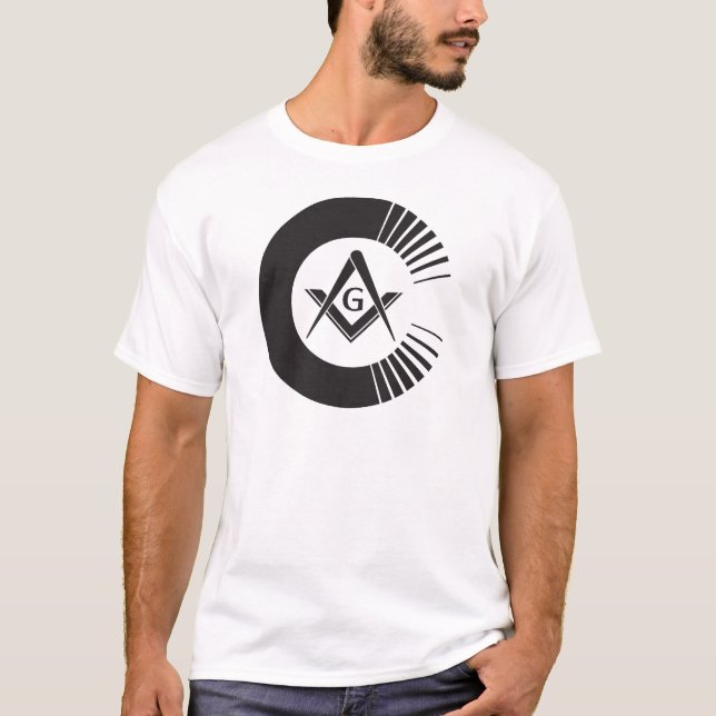 Camiseta Maçónico, Freemason, pedreiro (Frente)