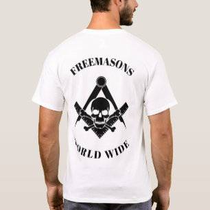 Camiseta Maçons Livres Mundiais - Maçonaria
