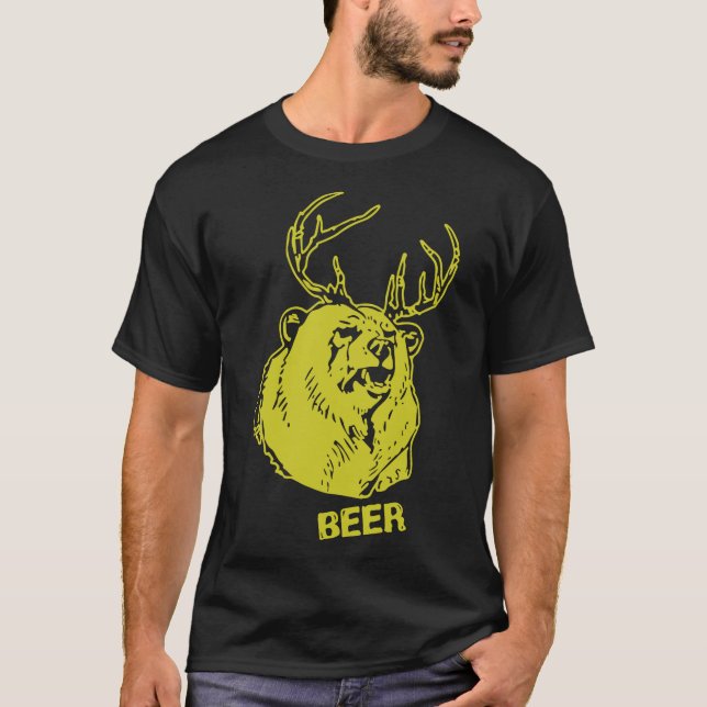 Camiseta Macs Bear Plus Deer Shirt &amp; T-S Mais Essencial (Frente)