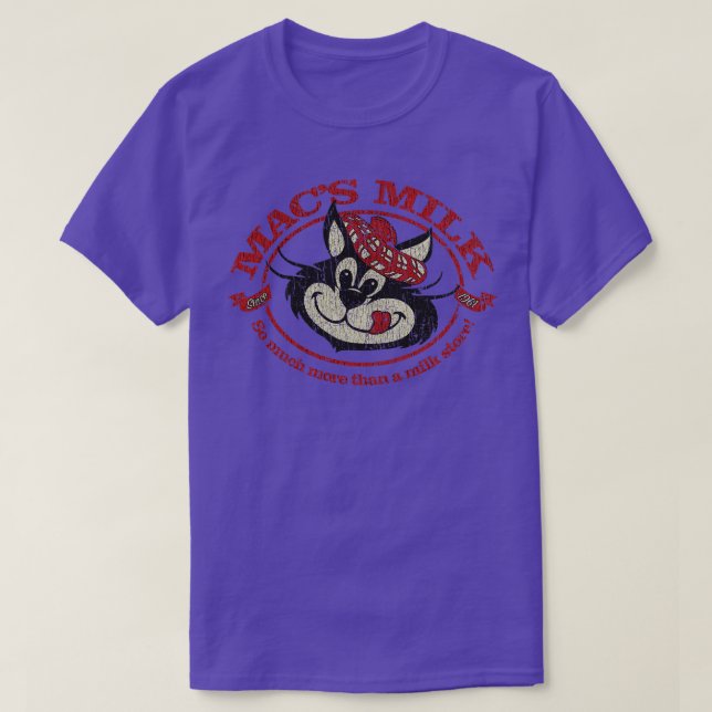 Camiseta Macs Milk MacTavish 1961 (Frente do Design)