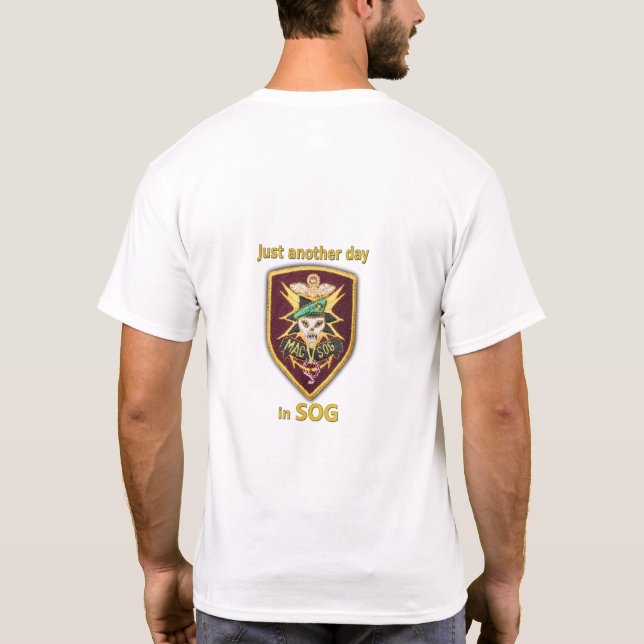 Camiseta MACV SOG Vietnam veteranos de guerra (Verso)