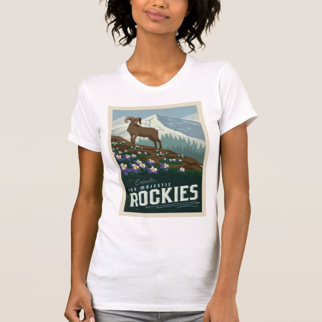 Camiseta Macy's Flower Show|Rockies (Frente)