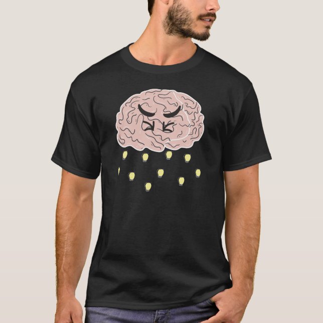 Camiseta Mad Brainstorming Funny Brainstorming (Frente)