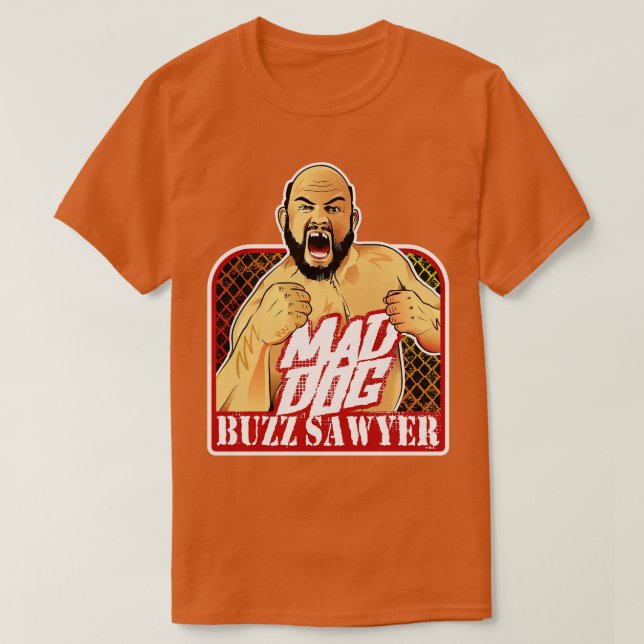 Camiseta Mad Dog Buzz Sawyer TSirt (Frente do Design)