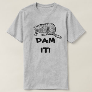 CAMISETA MAD ELE! CASTOR MAL-HUMORADO