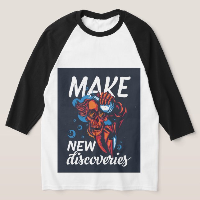 Camiseta Mad Science - Faça novas descobertas (Postura )