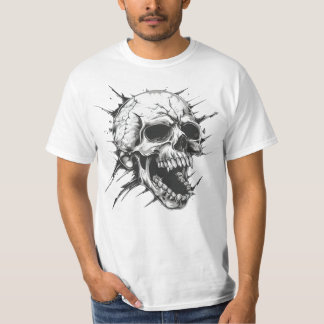Camiseta Mad Skull