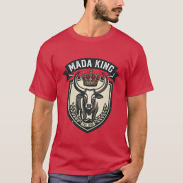 Camiseta MADA KING | Malagasy Zebu Madagascar T-Shirt