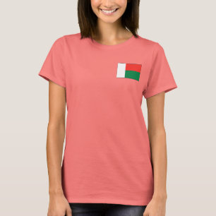 Camiseta Madagascar Sinalizador + T-Shirt do Mapa