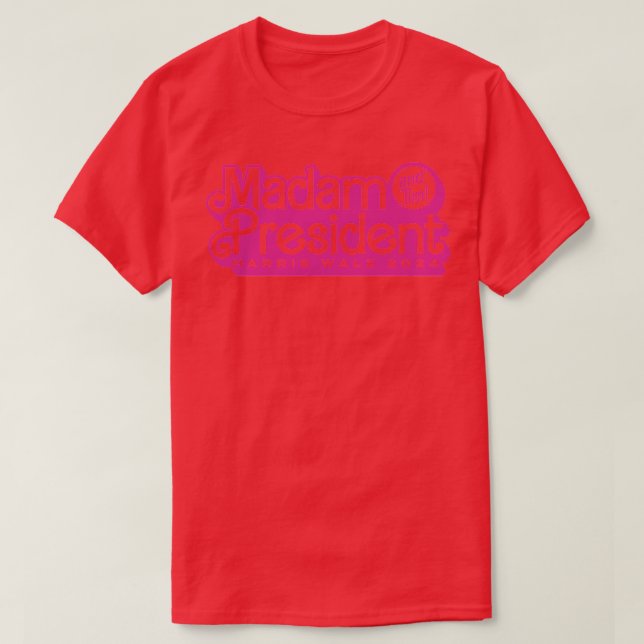 Camiseta Madam Walz 2024 Tim TShirt (Frente do Design)