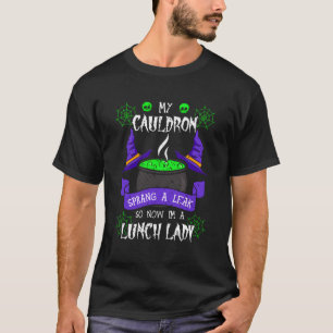 Camiseta Madame Cauldron Witch Cafeteria Trabalhador All Ha