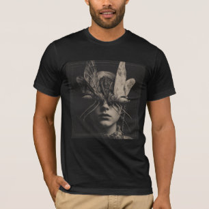 Camiseta Madame Moth – Arte Gótica Refinada