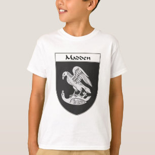 Camiseta Madden a crista da brasão/família