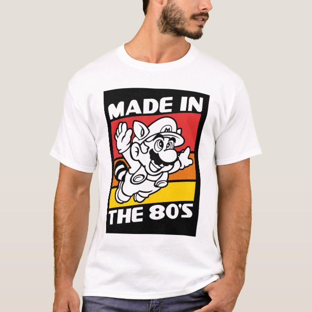 Camiseta made in 80's Mario  (Frente)